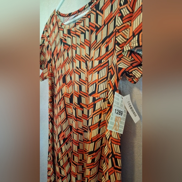 Lularoe XS Carly Swing dress  #1289 - Picture 3 of 4